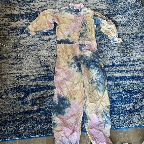 SWF Button Up Jumpsuit in Wylde Medium - Picture 4 of 10